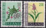Obrázek k výrobku 46916 - 1962, Island, 0359/0360, Výplatní známky: Květiny ⊙