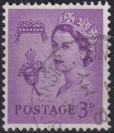 Obrázek k výrobku 46933 - 1958, Guernsey, 0001x, Výplatní známka: Královna Alžběta II. ✶✶