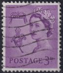Obrázek k výrobku 46934 - 1958, Guernsey, 0001x, Výplatní známka: Královna Alžběta II. ⊙