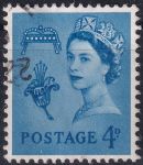 Obrázek k výrobku 46942 - 1958, Guernsey, 0001x, Výplatní známka: Královna Alžběta II. ⊙