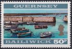 Obrázek k výrobku 46993 - 1969, Guernsey, 0023A, Výplatní známka: Pohledy a znaky - Přístav Guernsey ✶✶