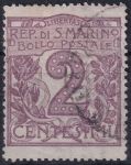Obrázek k výrobku 47020 - 1903, San Marino, 0034, Výplatní známka: Číslice ⊙