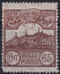 Obrázek k výrobku 47024 - 1903, San Marino, 0035, Výplatní známka: Monte Titano ⊙