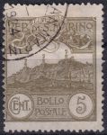 Obrázek k výrobku 47030 - 1903, San Marino, 0035, Výplatní známka: Monte Titano ⊙