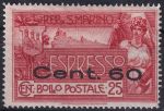 Obrázek k výrobku 47035 - 1921, San Marino, 0070, Výplatní známka: Monte Titano ✶