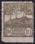 Obrázek k výrobku 47042 - 1921, San Marino, 0079, Výplatní známka: Monte Titano ⊙