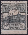 Obrázek k výrobku 47043 - 1925, San Marino, 0110, Výplatní známka: Monte Titano ⊙