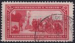Obrázek k výrobku 47051 - 1932, San Marino, 0188, 50. výročí úmrtí Giuseppe Garibaldiho: Rozloučení Garibaldiho s jeho přívrženci ✶