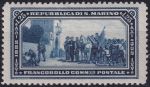 Obrázek k výrobku 47052 - 1932, San Marino, 0188, 50. výročí úmrtí Giuseppe Garibaldiho: Rozloučení Garibaldiho s jeho přívrženci ✶