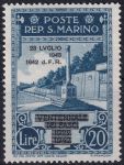 Obrázek k výrobku 47061 - 1943, San Marino, 0271, Zhroucení fašismu: Brána ✶