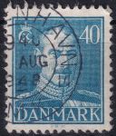 Obrázek k výrobku 47106 - 1942, Dánsko, 270, Výplatní známka: Král Kristián X. ⊙ 