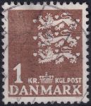 Obrázek k výrobku 47136 - 1946, Dánsko, 0289x, Výplatní známka: Malý říšský znak ⊙