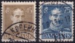 Obrázek k výrobku 47138 - 1942, Dánsko, 0269/277, Výplatní známky: Král Kristián X. ⊙