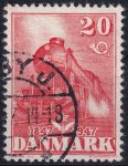 Obrázek k výrobku 47147 - 1947, Dánsko, 0298/300, 100 let Dánské železnice ⊙