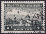 Obrázek k výrobku 47544 - 1943, Obsazená území Německem 1939/45 (Srbsko), 077, Výplatní známky: Srbské kláštery - Ljubostinja ⊙