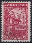 Obrázek k výrobku 47545 - 1942, Obsazená území Německem 1939/45 (Srbsko), 079, Výplatní známky: Srbské kláštery - Žiča ⊙