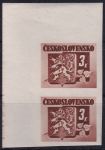 Obrázek k výrobku 47592 - 1945, ČSR II, 0368B, Výplatní známky: Bratislavské vydání ✶✶ ⊟ o D