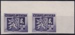 Obrázek k výrobku 47633 - 1945, ČSR II, 0370B, Výplatní známka: Bratislavské vydání ✶✶ ⊟ o P