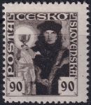 Obrázek k výrobku 47673 - 1920, ČSR I, 0162/0163VV, Výplatní známka: Husita (Jan Hus) ✶✶