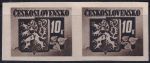 Obrázek k výrobku 47686 - 1945, ČSR II, 0371, Výplatní známka: Bratislavské vydání ✶✶ o P