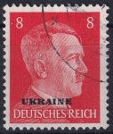 Obrázek k výrobku 47813 - 1941, Obsazená území Německem 1939-45 (Ukrajina), 05, Výplatní známka: Adolf Hitler ⊙