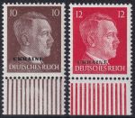 Obrázek k výrobku 47854 - 1943, Obsazená území Německem 1939-45 (Ukrajina), 19/20, Výplatní známky: Adolf Hitler ✶
