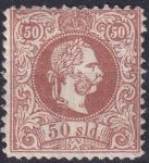 Obrázek k výrobku 47901 - 1867, Rakouská pošta v Levantě, 01Ia, Výplatní známka: Císař František Josef I. ✶
