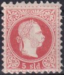 Obrázek k výrobku 47905 - 1878, Rakouská pošta v Levantě, 02II, Výplatní známka: Císař František Josef I. ✶