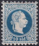 Obrázek k výrobku 47907 - 1878, Rakouská pošta v Levantě, 03II, Výplatní známka: Císař František Josef I. ✶