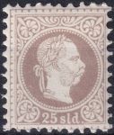 Obrázek k výrobku 47910 - 1883, Rakouská pošta v Levantě, 06II, Výplatní známka: Císař František Josef I. ✶✶