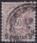 Obrázek k výrobku 47917 - 1888, Rakouská pošta v Levantě, 18, Výplatní známka ⊙