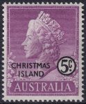 Obrázek k výrobku 47963 - 1958, Vánoční ostrov, 0002, Výplatní známka: Královna Alžběta II. ✶✶