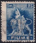 Obrázek k výrobku 48026 - 1919, Fiume, 38, Výplatní známka: Socha svobody v Miláně ⊙ 