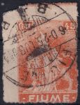 Obrázek k výrobku 48027 - 1919, Fiume, 38, Výplatní známka: Socha svobody v Miláně ⊙ 