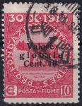 Obrázek k výrobku 48030 - 1919, Fiume, 74I, Výplatní známka ⊙ 