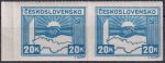 Obrázek k výrobku 48131 - 1945, ČSR II, 0359ST, Výplatní známka: Košické vydání - Symbol spojenectví ČSR-SSSR ✶✶ ⊟ o L