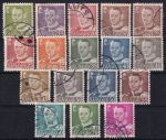 Obrázek k výrobku 48149 - 1948, Dánsko, 0302/318, Výplatní známky: Král Frederik IX. ⊙
