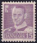 Obrázek k výrobku 48153 - 1948, Dánsko, 303b, Výplatní známka: Král Frederik IX. ⊙ 