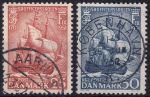 Obrázek k výrobku 48184 - 1951, Dánsko, 0323/324, 250 let Dánské námořní důstojnické školy na ostrově Holmen ✶✶