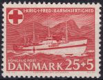Obrázek k výrobku 48194 - 1944, Dánsko, 281, Červený kříž ✶✶