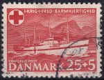 Obrázek k výrobku 48195 - 1951, Dánsko, 329, Červený kříž ✶✶