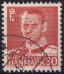 Obrázek k výrobku 48199 - 1950, Dánsko, 318, Výplatní známka: Král Frederik IX. ⊙ 