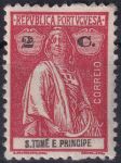 Obrázek k výrobku 48245 - 1914, Svatý Tomáš a Princův ostrov, 0191yC, Výplatní známka: Ceres ✶✶