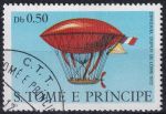 Obrázek k výrobku 48257 - 1979, Svatý Tomáš a Princův ostrov, 0619/0624A, Historie letectví (III): Balóny ⊙