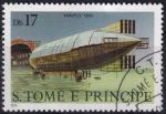 Obrázek k výrobku 48261 - 1979, Svatý Tomáš a Princův ostrov, 0630, Historie letectví (III): Vzducholodě - \"Ville de Lucerne\" ⊙