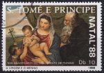 Obrázek k výrobku 48289 - 1988, Svatý Tomáš a Princův ostrov, 1064, Květiny a motýli ⊙
