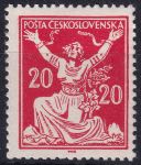 Obrázek k výrobku 48302 - 1920, ČSR I, 0151A, Výplatní známka: Osvobozená republika ✶