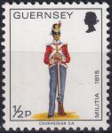 Obrázek k výrobku 48326 - 1974, Guernsey, 0093/0105, Výplatní známky: Vojenské uniformy ✶✶ 