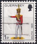 Obrázek k výrobku 48330 - 1974, Guernsey, 0094 Výplatní známka: Vojenské uniformy - Důstojník ⊙ 