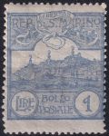 Obrázek k výrobku 48411 - 1923, San Marino, 0078, Výplatní známka: Monte Titano ✶